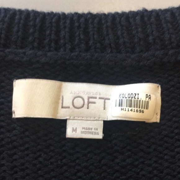 LOFT Stripe Sweater - Picture 5 of 6